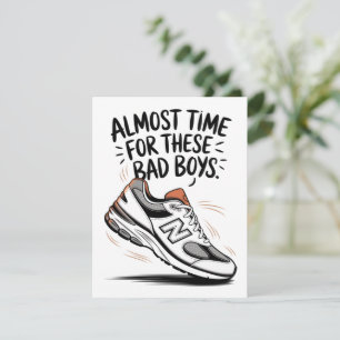 Funny New Balance Birthdays Father's Day New Dad Holiday Card