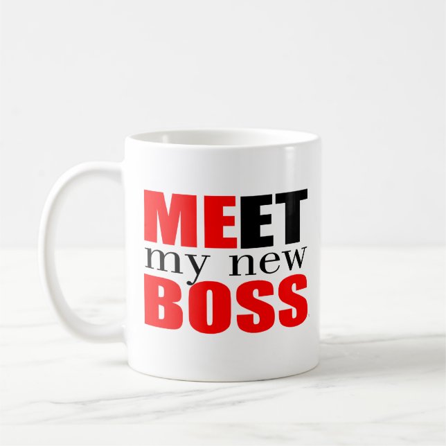 funny new business owner coffee mug (Left)