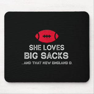 Funny New England Football Quote Men Women Gift  Mouse Mat