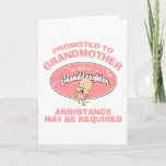 Funny New Grandmother New Granddaughter Card<br><div class="desc">New Grandma Gifts: Funny New Grandma gift designs. Buy this New Grandmother Gift. This unique New Grandmother Gift can be given anytime baby shower, Grandparents Day, Mother's Day, Grandma's birthday, Christmas or any holiday. New Grandmother gifts would be appreciated by any New Grandmother anywhere. Being a New Grandma Rocks! Click...</div>