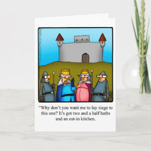 Funny New Home Congratulations Card "Spectickles"