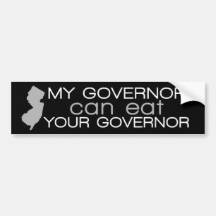 Funny New Jersey - Chris Christie Bumper Sticker
