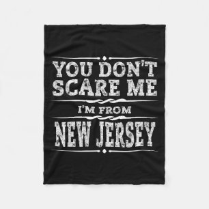 Funny New Jersey Home Garden State Gift Fleece Blanket
