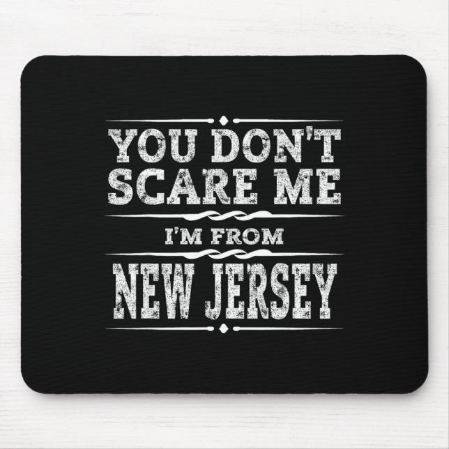 Funny New Jersey Home Garden State Gift  Mouse Mat (Front)