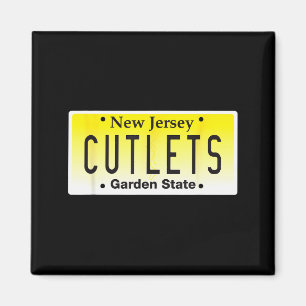 Funny New Jersey Italian American Devito Nj Cutlet Magnet