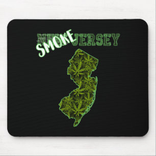 Funny New Jersey Weed Weed Culture  Mouse Mat