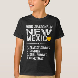 Funny New Mexico Hot Weather Tee_ Four Seasons In  T-Shirt