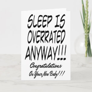 Funny New Parents Congratulation Card