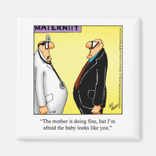 Funny New Parents Humour Magnets