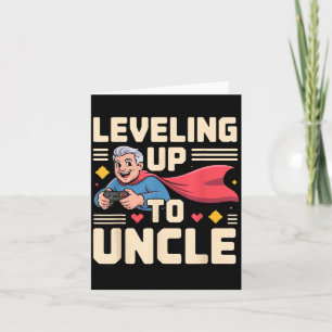 Funny New Uncle Art For Uncle Men From Nephew Niec Card