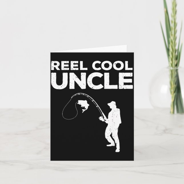 Funny New Uncle Art For Uncle Men From Nephew Niec Card (Front)