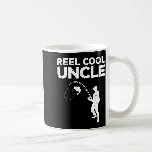 Funny New Uncle Art For Uncle Men From Nephew Niec Coffee Mug (Right)