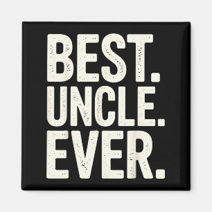 Funny New Uncle Art For Uncle Men From Nephew Niec Magnet