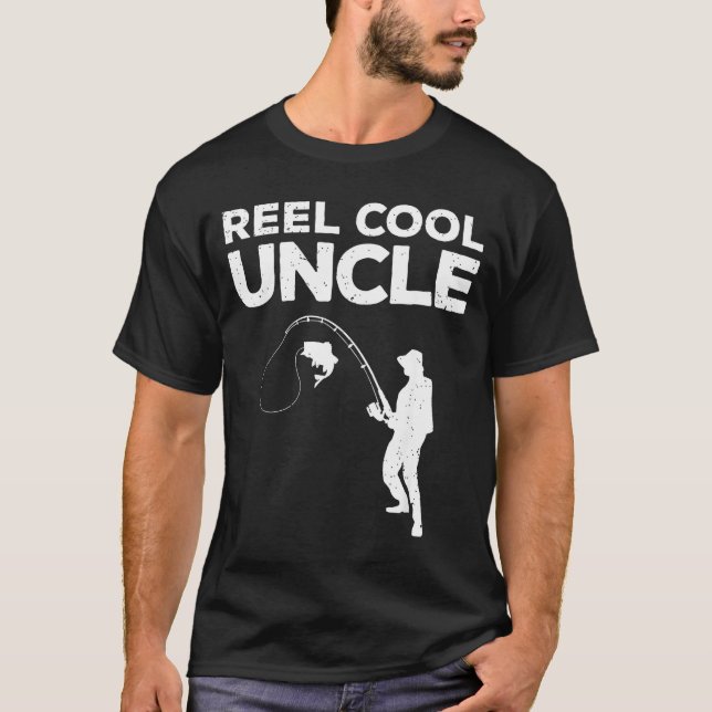 Funny New Uncle Art For Uncle Men From Nephew Niec T-Shirt (Front)