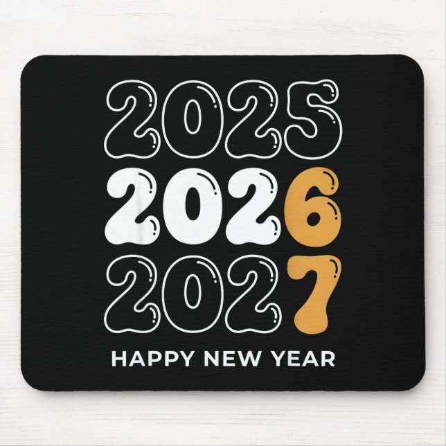 Funny New Year 2026 Kids Six Seven 67 Meme  Mouse Mat (Front)