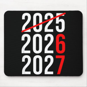 Funny New Year 67 Meme Hello 2026 Goodbye 2025 Wai Mouse Mat