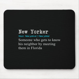 Funny New Yorker Dictionary Definition Gif  Mouse Mat