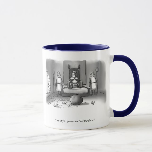 Funny New Yorker Style Cartoon Mug (Right)