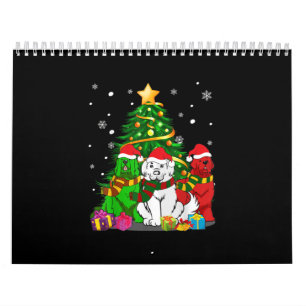 Funny Newfoundland Dog Christmas Best Gift Calendar