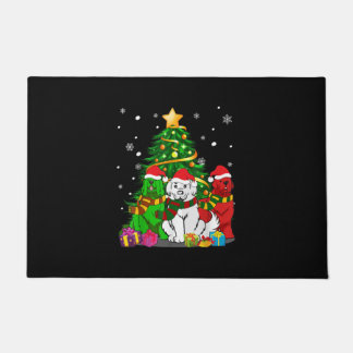 Funny Newfoundland Dog | Christmas Best Gift Doormat