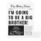 Funny Newspaper Big Brother Pregnancy Announcement