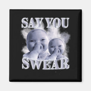 Funny Niche Baby Gen Z Meme Ai Viral Giggling Ai L Magnet