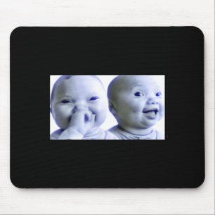 Funny Niche Baby Gen Z Meme Ai Viral Giggling Ai L Mouse Mat