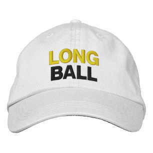Funny Nickname Novelty Mens Golf LONG BALL Embroidered Hat