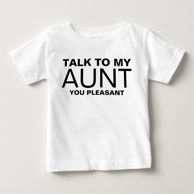 Funny Niece, Cute Nephew Toddler Shirts, Gift from Baby T-Shirt (Front)