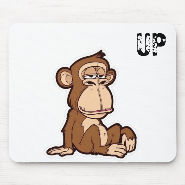 Funny Nigerian Mouse Mat (Front)