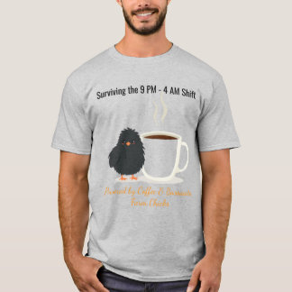 Funny Night Shift Survivor Custom Poultry Farm T-S T-Shirt