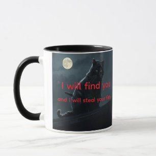Funny Ninja Cat Meme Customisable Coffee Mug