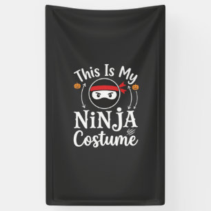 Funny Ninja Costume Halloween Design_1 Banner