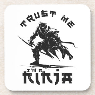 Funny Ninja Quote Coaster