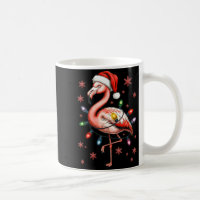 Funny Nk Flamingo Christmas Tree Lights Xmas Snowf