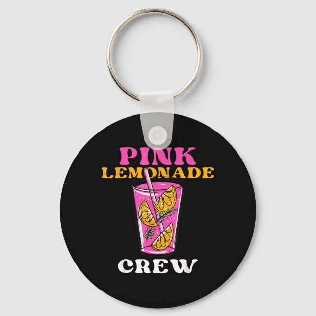 Funny nk Lemonade Crew Lemon Juice Boss Key Ring (Front)