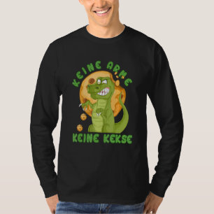 Funny No Arms No Biscuits Cookie Tyrannosaurus Rex T-Shirt