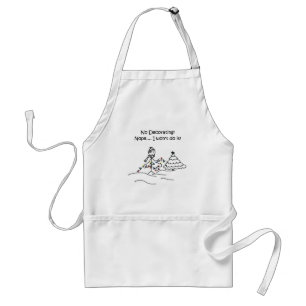 Funny No Decorating Apron