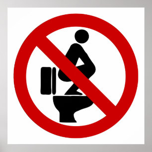 Funny NO Feet on the Seat ⚠ Thai Sign ⚠