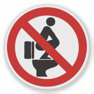 Funny NO Feet on the Seat ⚠ Thai Sign ⚠