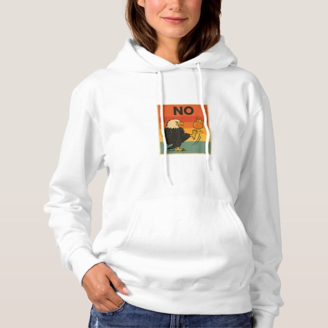 Funny No Kings In America Men Women Hoodie (Front)