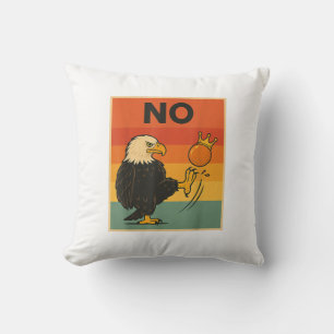 Funny No Kings In America Men Women Style Cushion