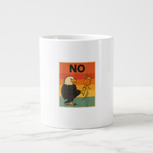 Funny No Kings In America Men Women Style Large Coffee Mug
