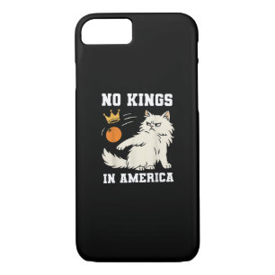Funny No Kings In America Retro Classic iPhone 8/7 Case