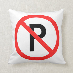 Funny No parking Cushion