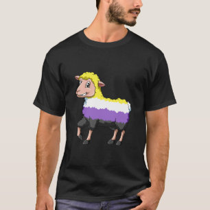 Funny Nonbinary Sheep T-Shirt