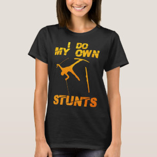 Funny Nordic Mountain Skiing Art For Men Women Ski T-Shirt