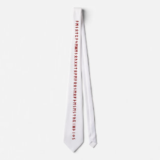 Funny Nordic Rune Tie