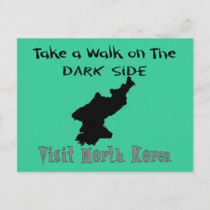 Funny North Korea T-shirts and Gifts Postcard