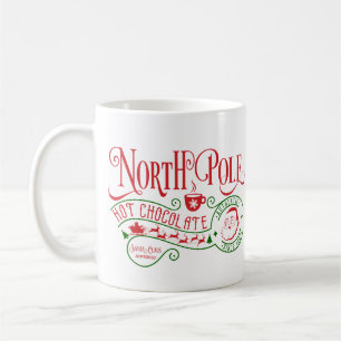 Funny North Pole Hot Chocolate Christmas Coffee Mug